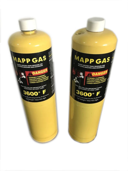 16 oz 450 g Atteindre la certification Propane Mapp Gas