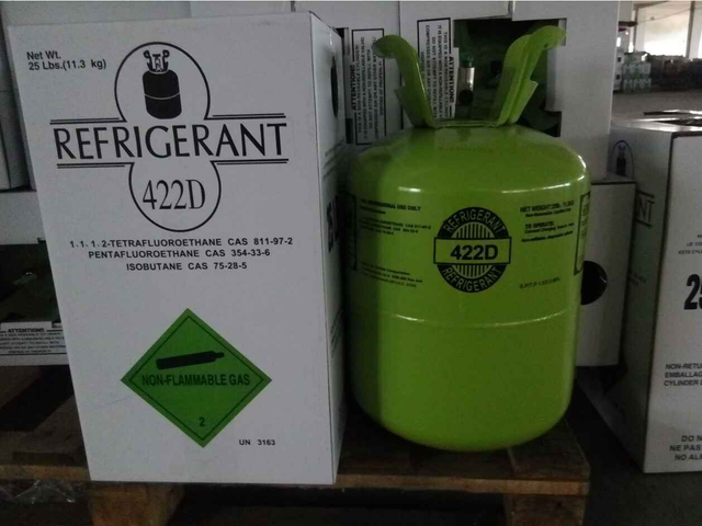 Gaz réfrigérant R422D en Chine (11,3 kg, marque OEM)