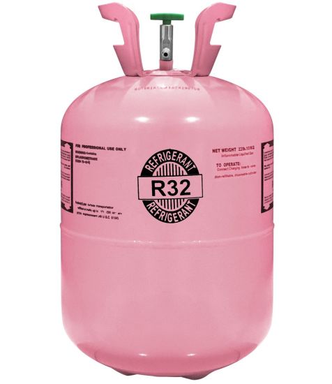 99,9% PURITY 9 kg Refipillable Cylinder Gas R32 Réfrigérant