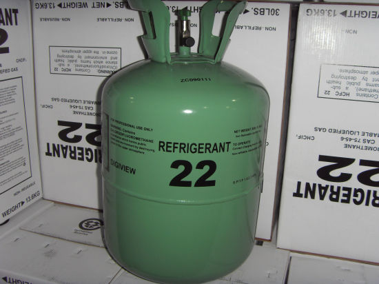 Vente directe d'usine de 16 ans 13,6 kg par cylindre de gaz R22 Fréon
