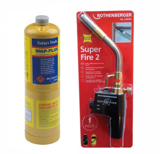 Atteindre le gaz Mapp PRO certifié 450 g 16 oz avec torche de soudage