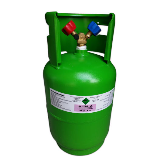 Cylindre de 13,6 kg de gaz réfrigérant R134A, 30 lb de gaz R134A