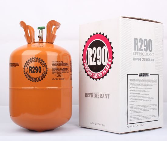 Gaz propane haute pureté R290, bouteille de réfrigérant R290 de 5,5 kg