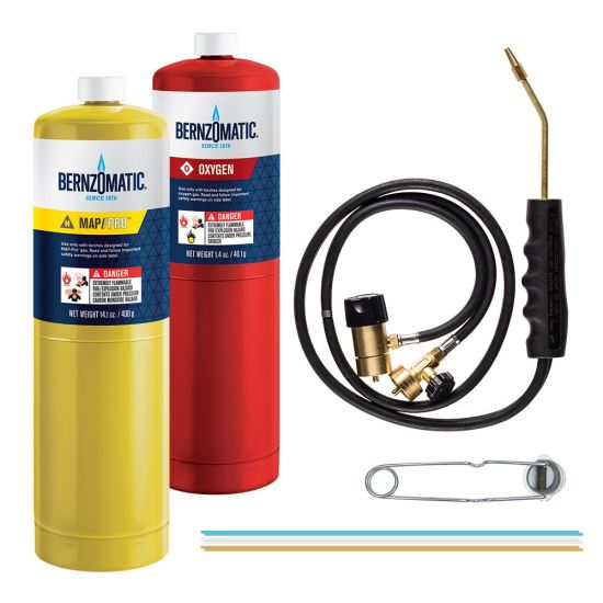Atteindre le gaz Mapp PRO certifié 450 g 16 oz avec torche de soudage