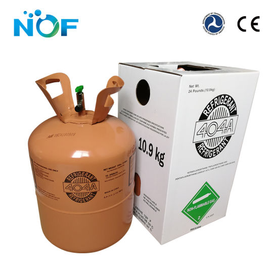 Fabricant chinois de mélange de gaz R404A (bidon, cylindre, réservoir ISO)