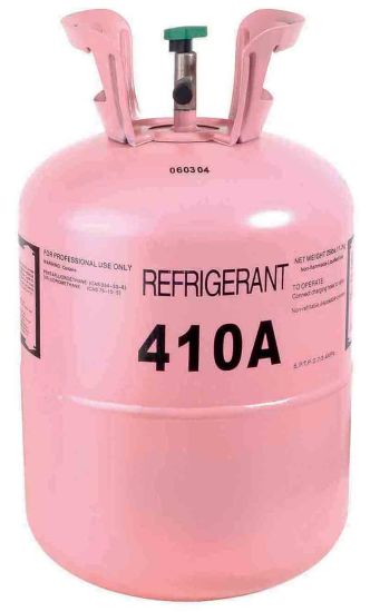 Mélanger le réfrigérant Fréon Hfc R410A dans un cylindre de réfrigérant de 11,3 kg